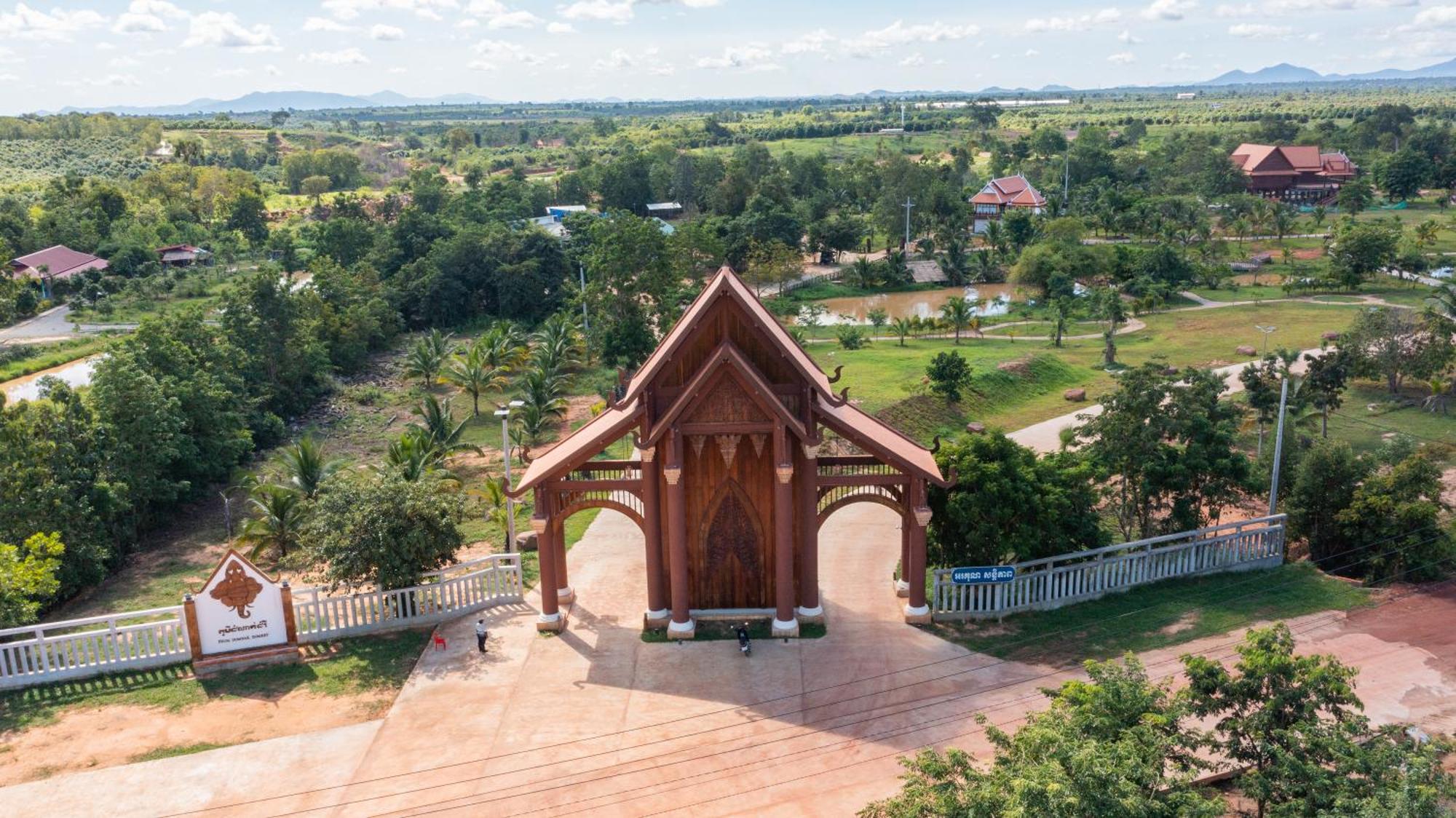 Phum Domnak Domrey Resort Chambok Extérieur photo